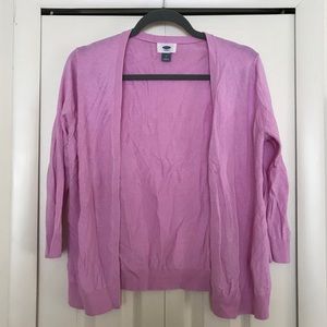Pink Old Navy cardigan, medium